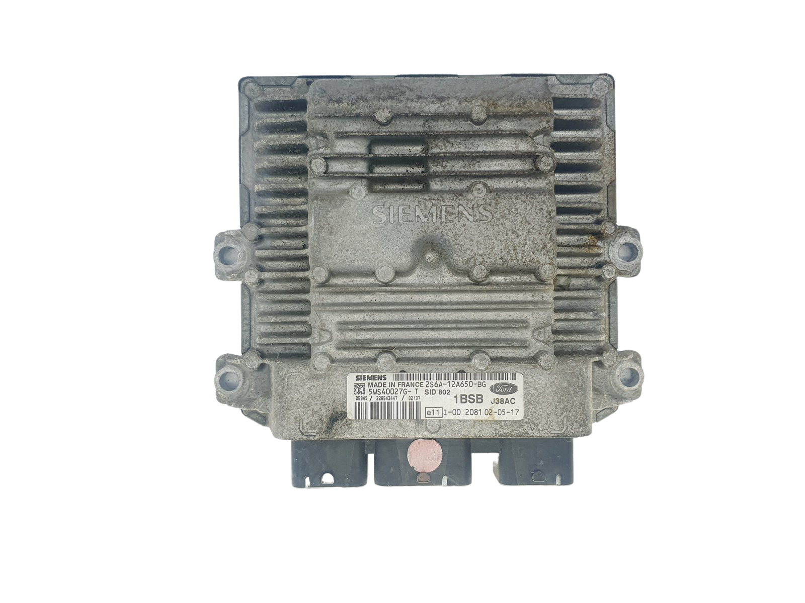 Steuergerät 2S6A-12A650-BG 5WS40027G-T SID 802 Ford Siemens 41163 main product photo