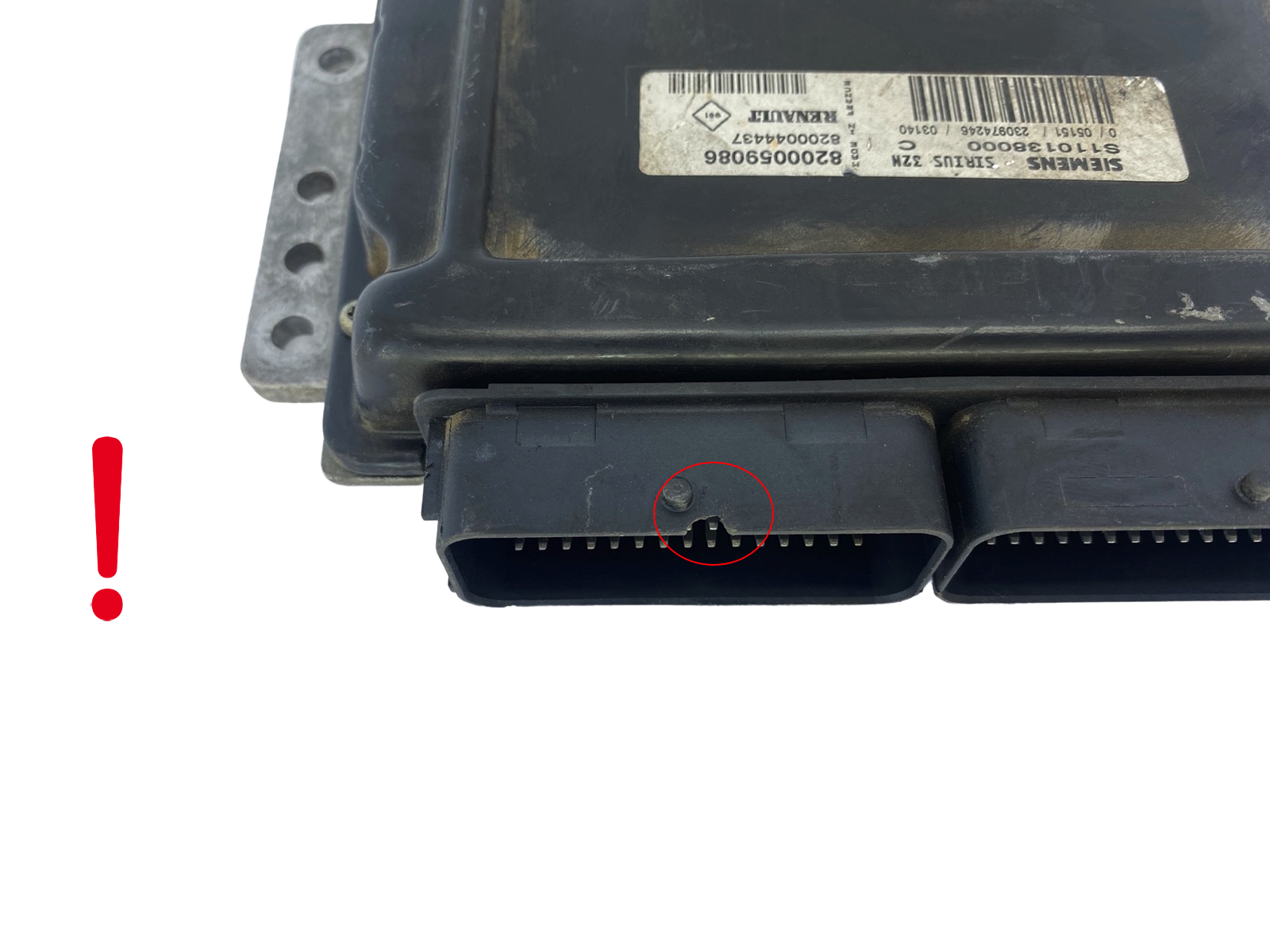 Steuergerät S110138000C 8200059086 8200044437 Renault Siemens 48995 main product photo