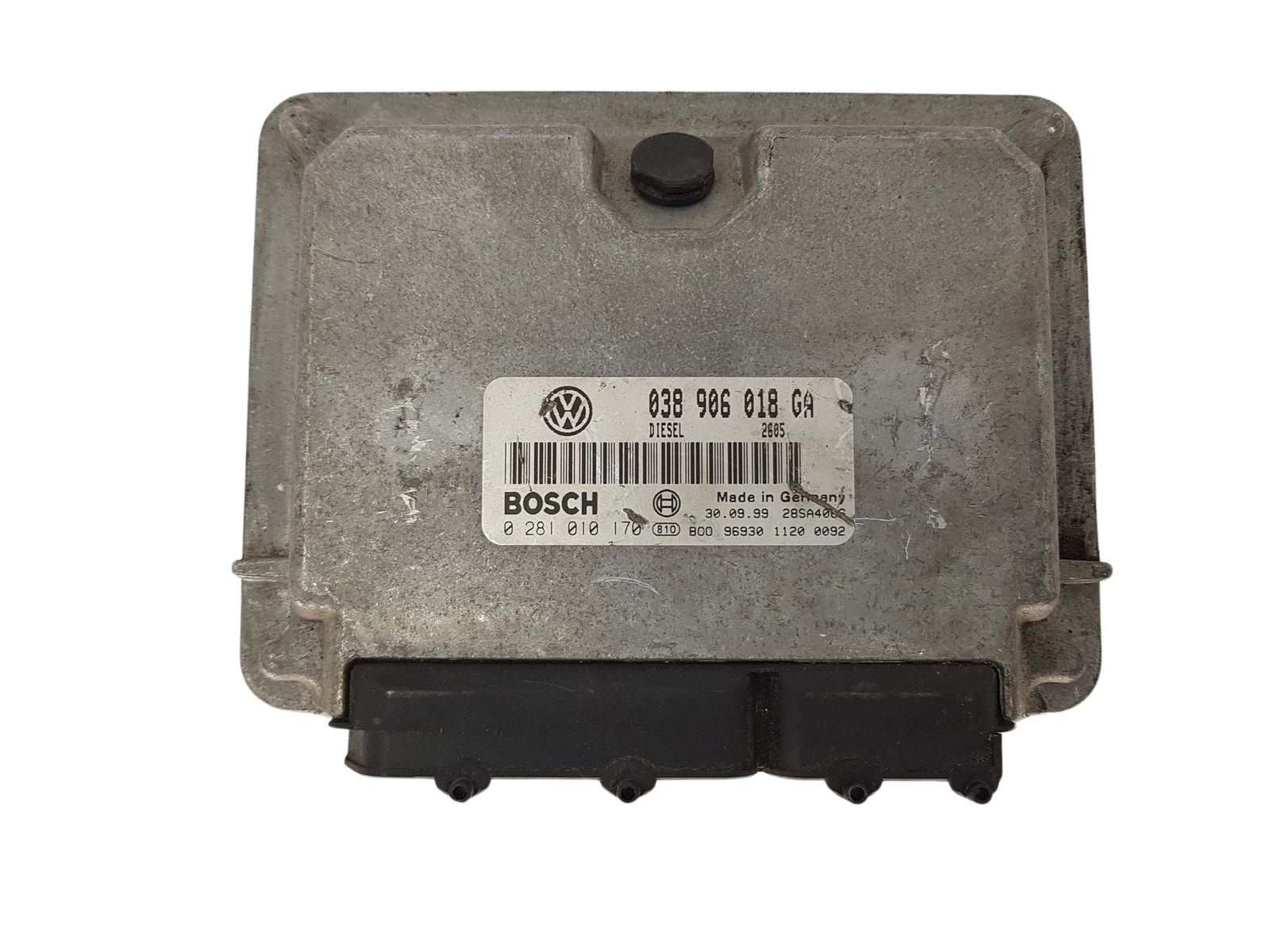 Steuergerät 038906018GA 0281010170 VW Bosch 2786 main product photo