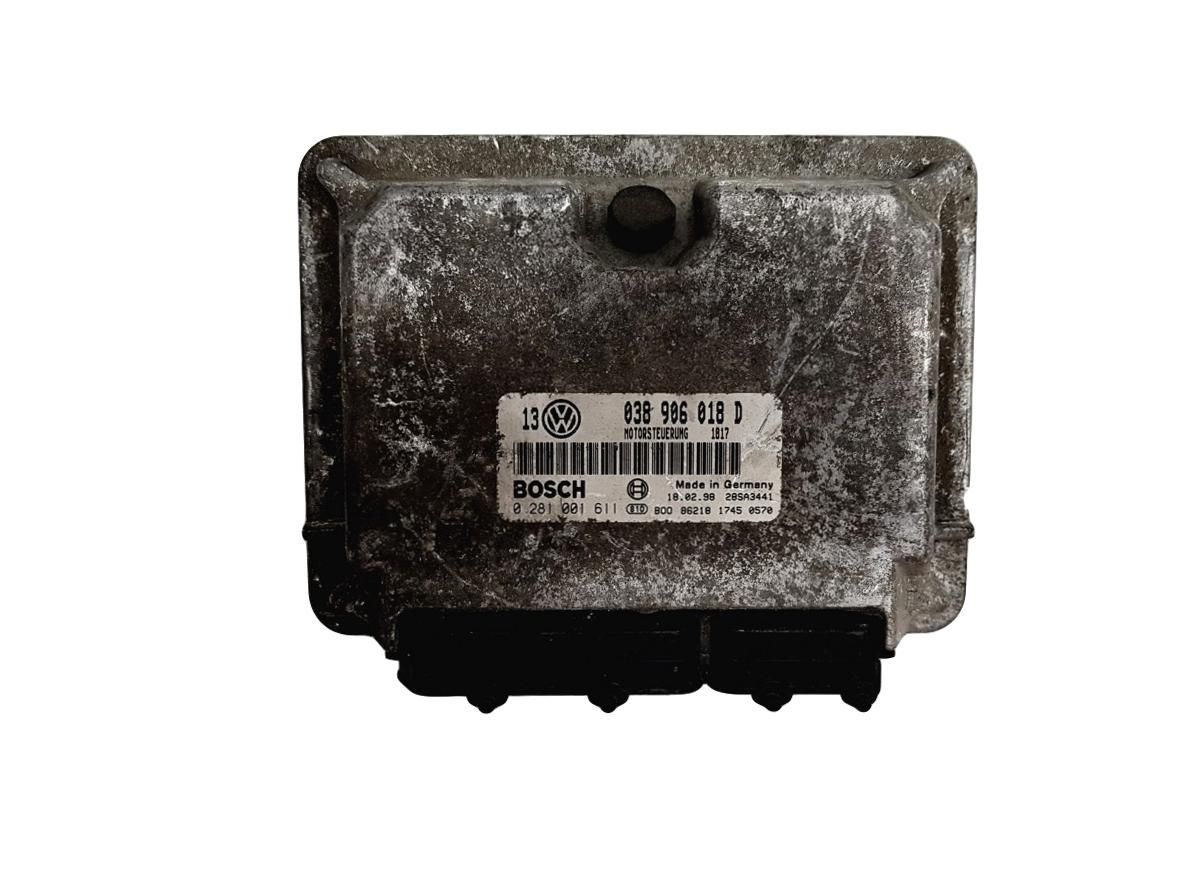 Steuergerät 038906018D 0281001611 Volkswagen Bosch main product photo