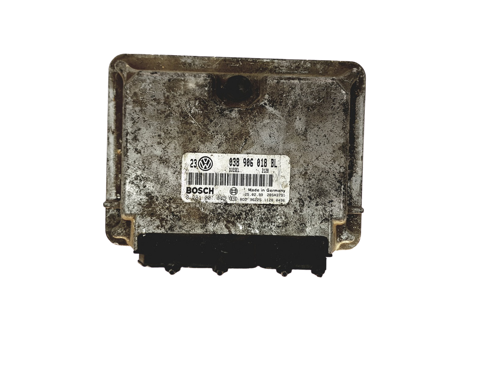 Steuergerät VW 038906018BL 0281001845 Bosch 24993 main product photo