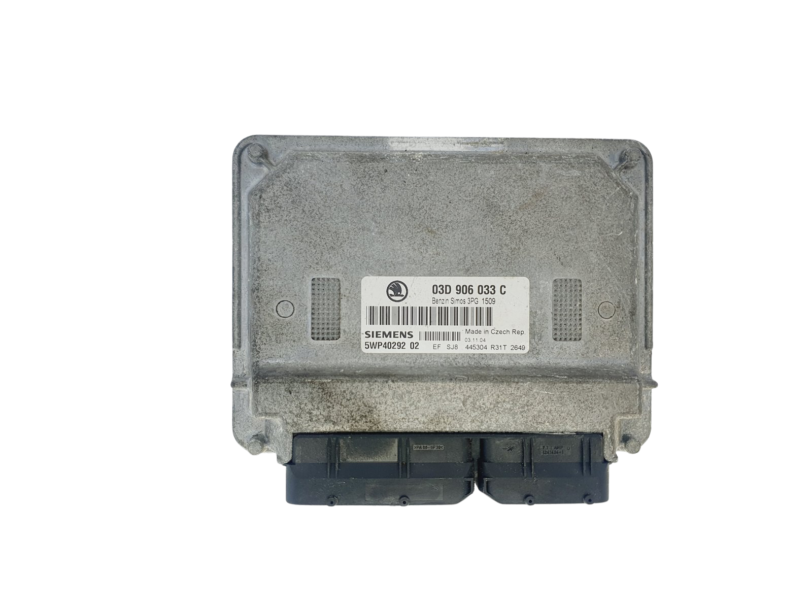 Steuergerät 03D906033C 5WP40292 02 Skoda Siemens 44986 main product photo