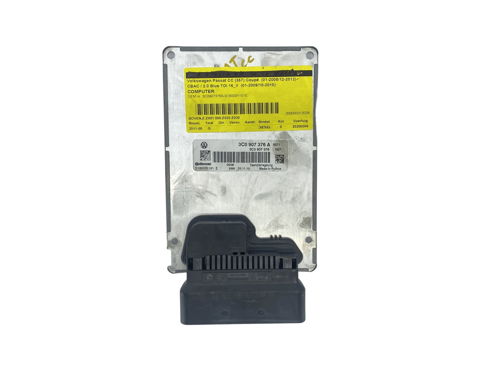 Steuergerät 3C0907376A S180031101E Volkswagen Continental 59054 main product photo