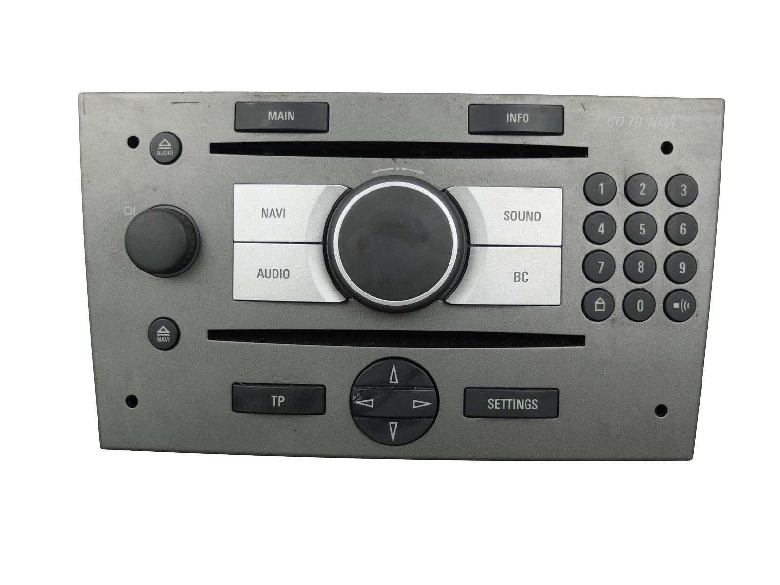 Cd-Radio Navi Opel 13113150 383555646 CD70 UCE main product photo