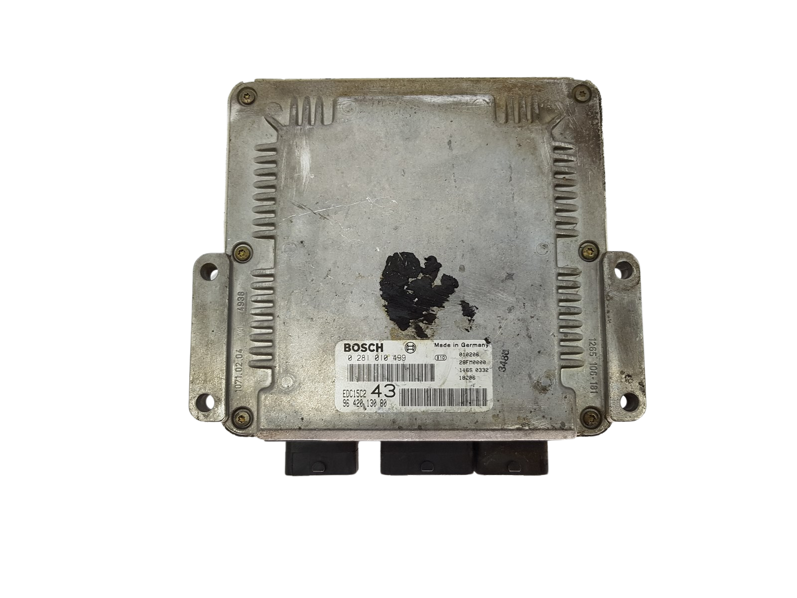 Steuergerät 0281010499 9642013080 PSA Bosch 18700 main product photo