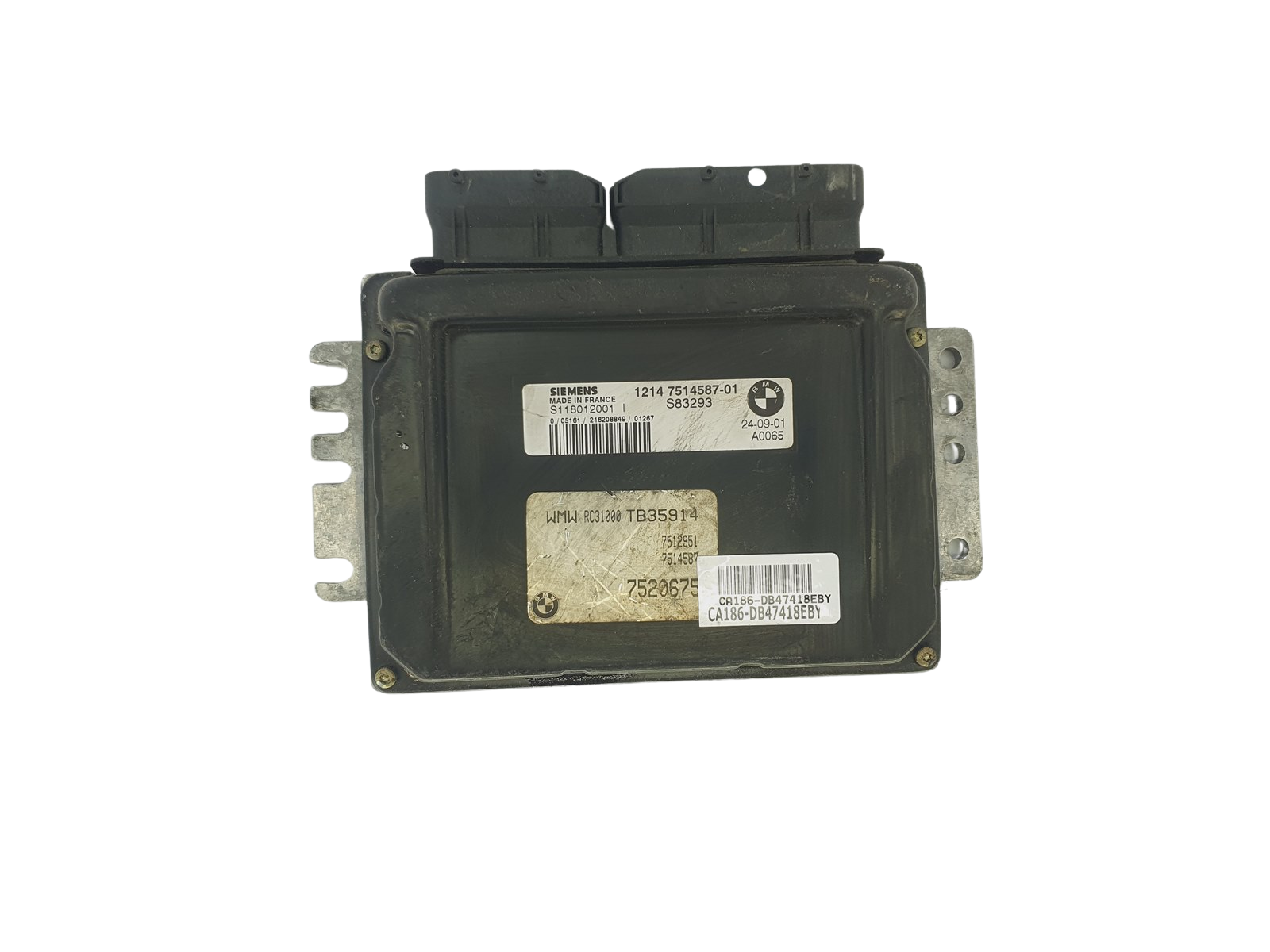 Steuergerät Mini 1214 7514587-01 S118012001I Siemens 47418 main product photo