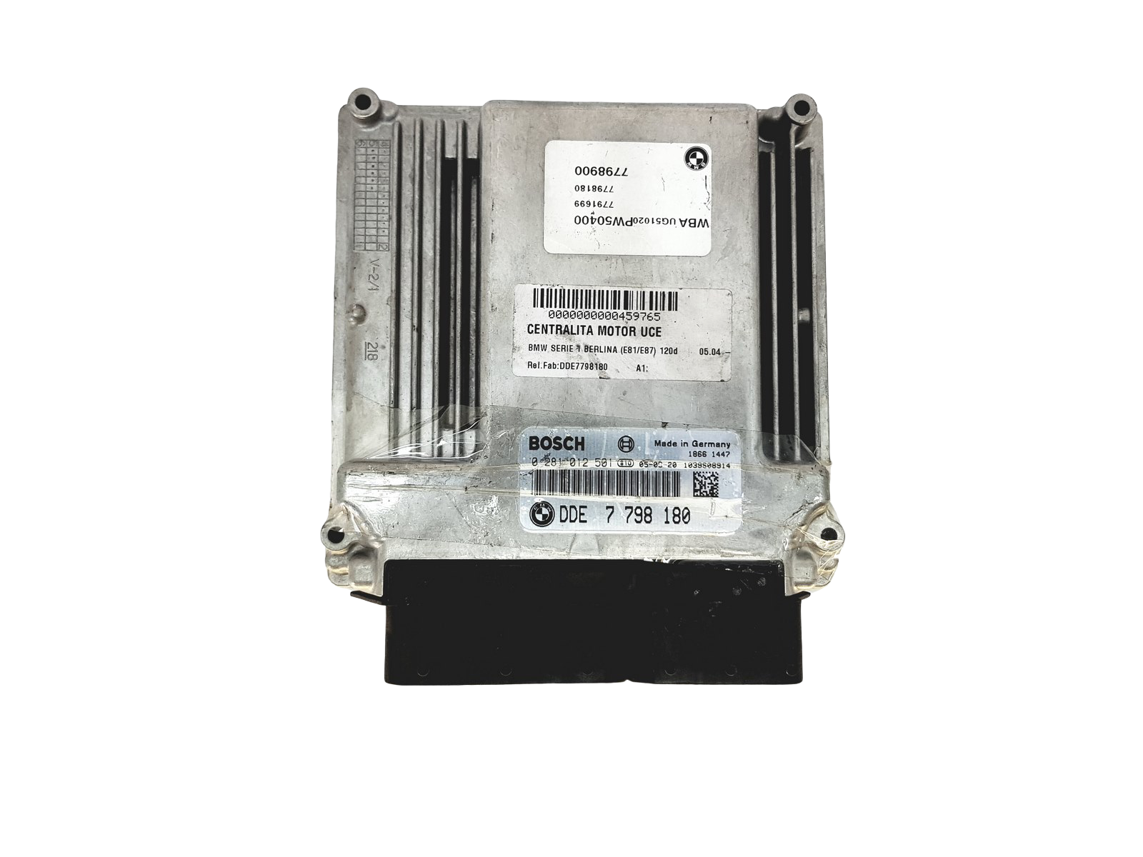 Motorsteuerung BMW DDE7798180 0281012501 Bosch 23753 main product photo