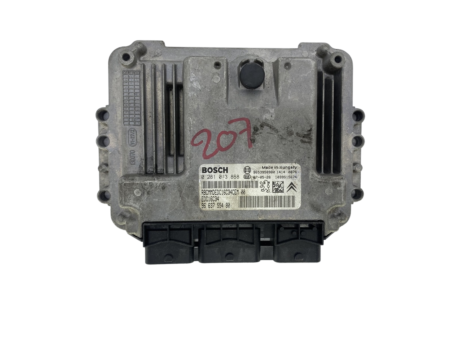 Steuergerät 0281013868 9663755480 9653958980 PSA Bosch 47850 main product photo