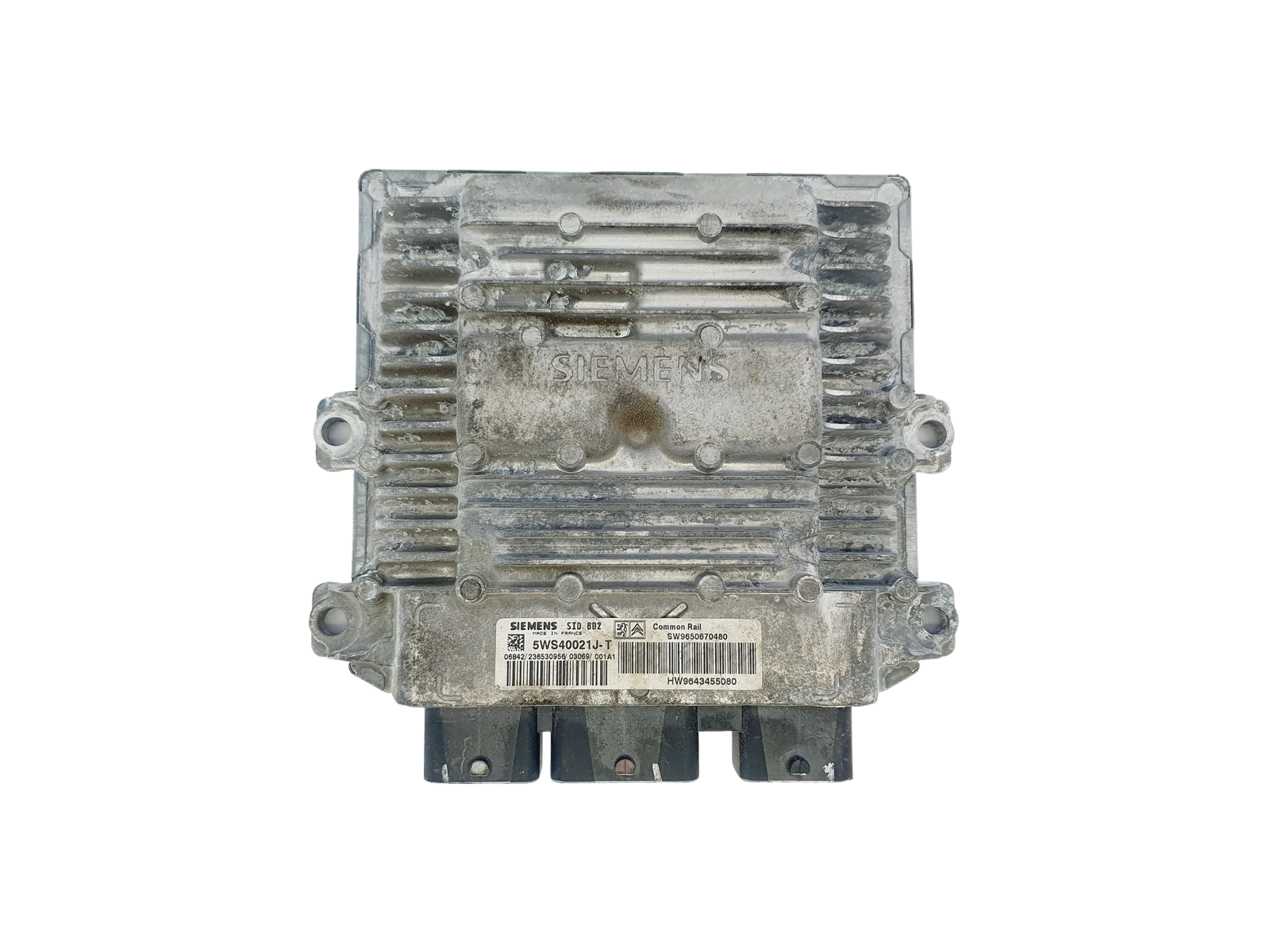 Steuergerät 9650670480 9643455080 5WS40021J-T SID802 PSA Siemens 35636 main product photo