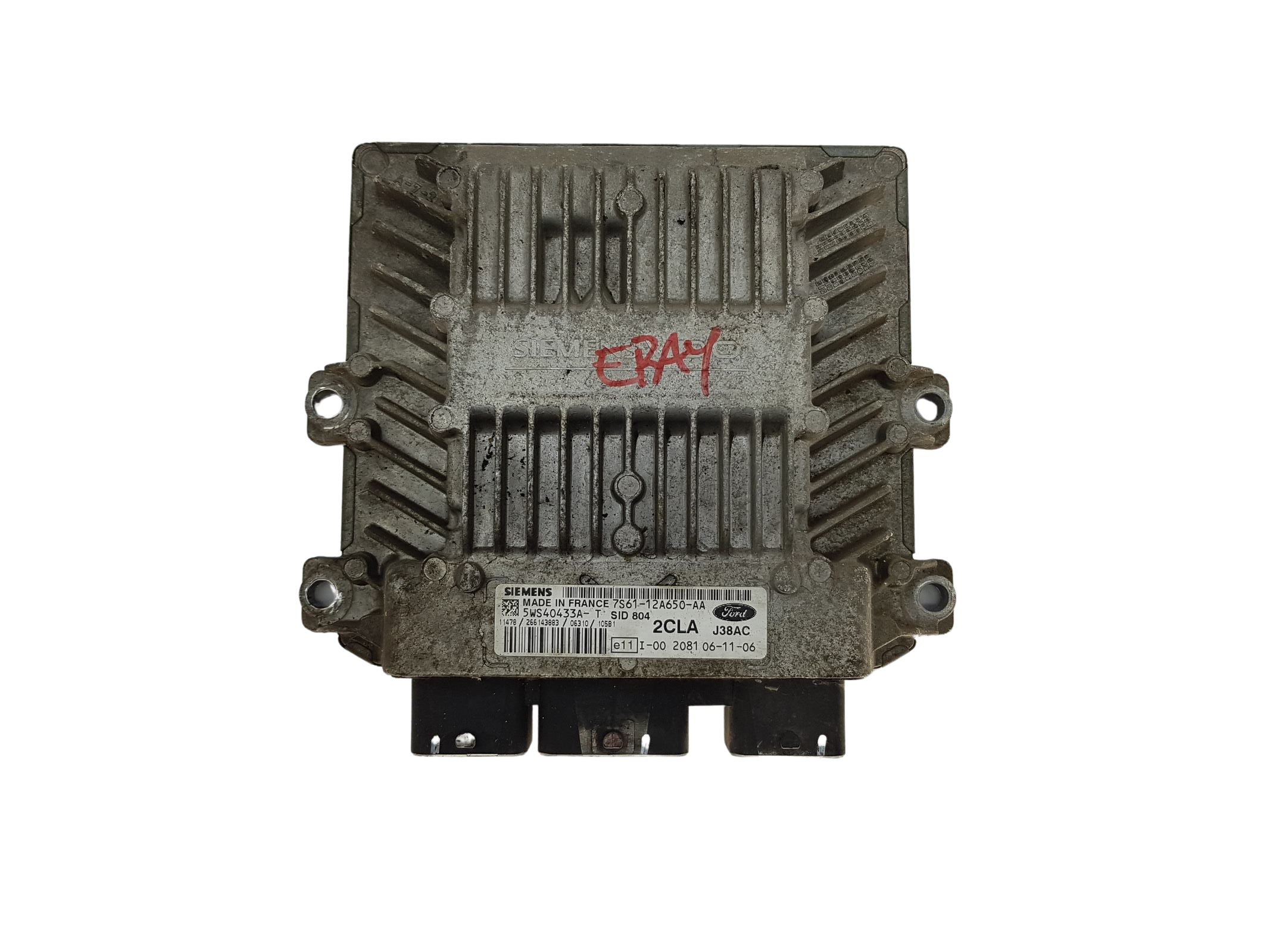 Steuergerät 7S61-12A650-AA 5WS40433A-T SID 804 2CLA Ford Siemens 16256 main product photo