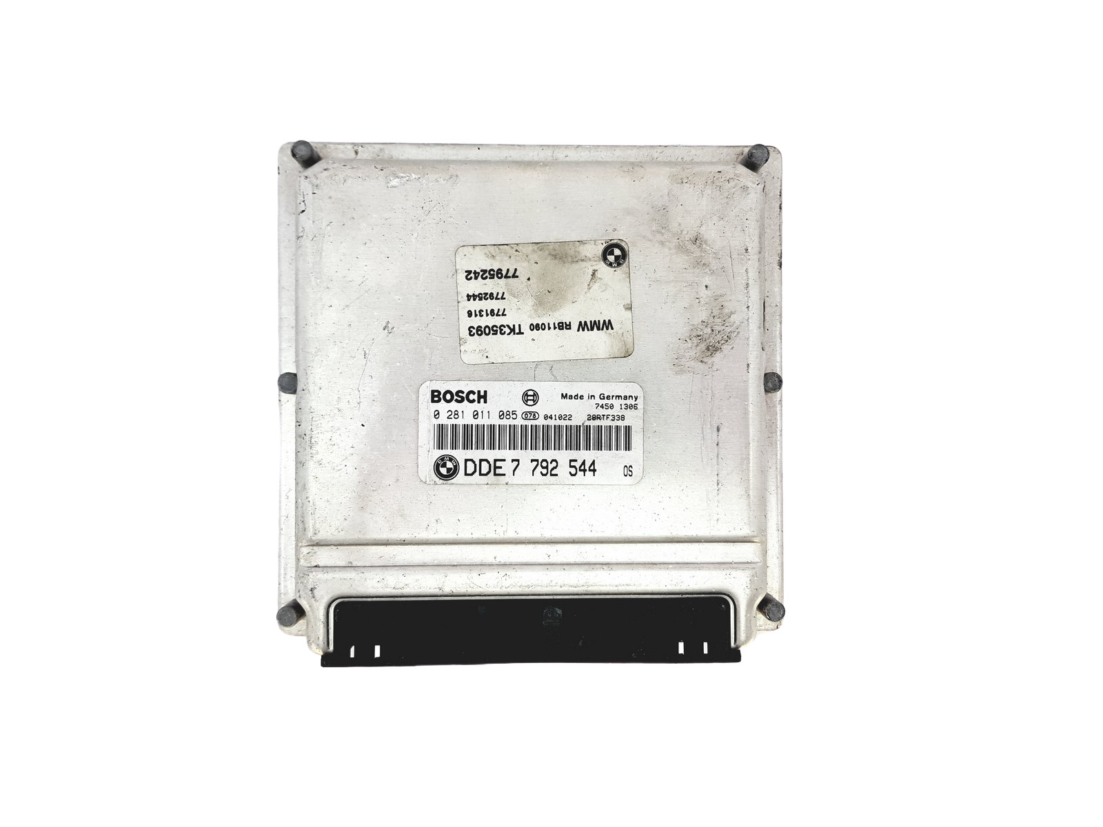 Motorsteuerung BMW 7792544 0281011085 Bosch 25436 main product photo
