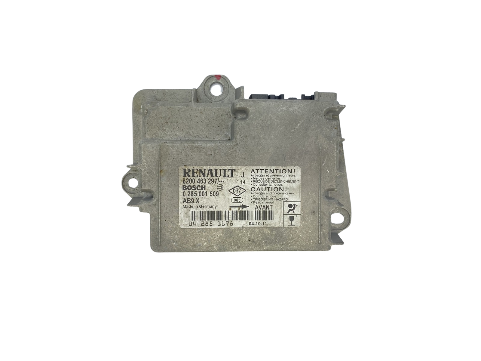 Steuergerät 8200463297 0285001509 Renault Bosch main product photo