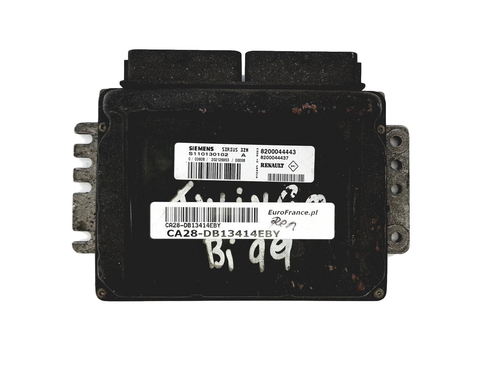 Steuergerät S110130102A 8200044443 8200044437 Renault Siemens 13414 main product photo