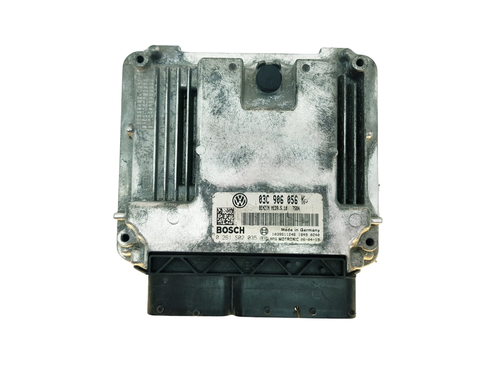 Steuergerät VW 03C906056K 0261S02035 Bosch main product photo