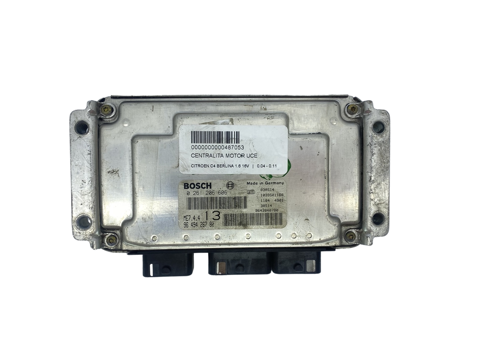 Steuergerät 0261206606 9649426780 9643840780 PSA Bosch 62692 main product photo