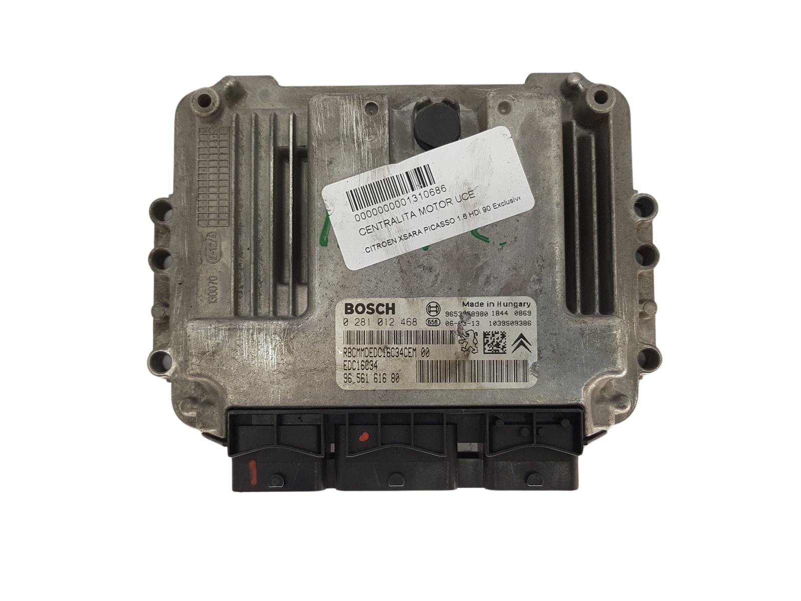 Steuergerät 0281012468 9656161680 9653958980 PSA Bosch 3518 main product photo