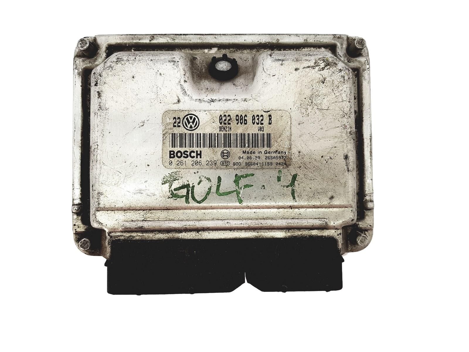 Steuergerät 022906032B 0261206239 Volkswagen Bosch 14439 main product photo