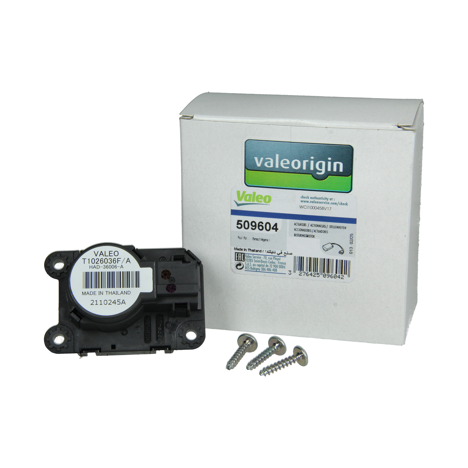 Heizungsmotor 509604 7701207721 Renault Valeo main product photo