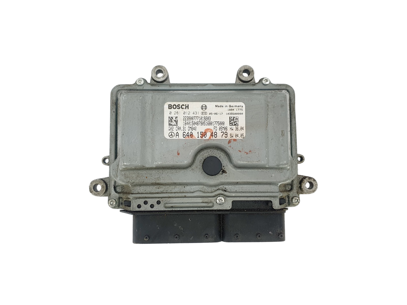 Steuergerät Mercedes A6401504879 0281012431 Bosch 35450 main product photo