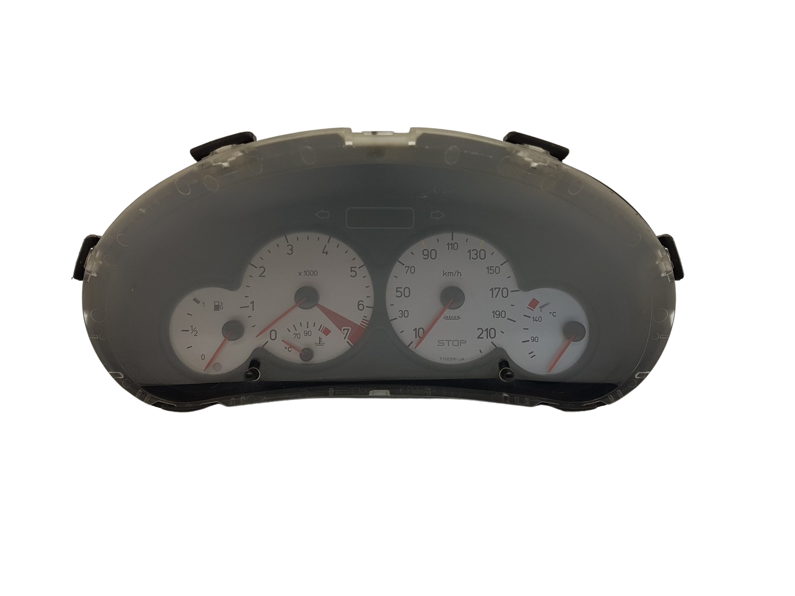 Tacho Kombiinstrument Peugeot 206 9645847380 1521 main product photo