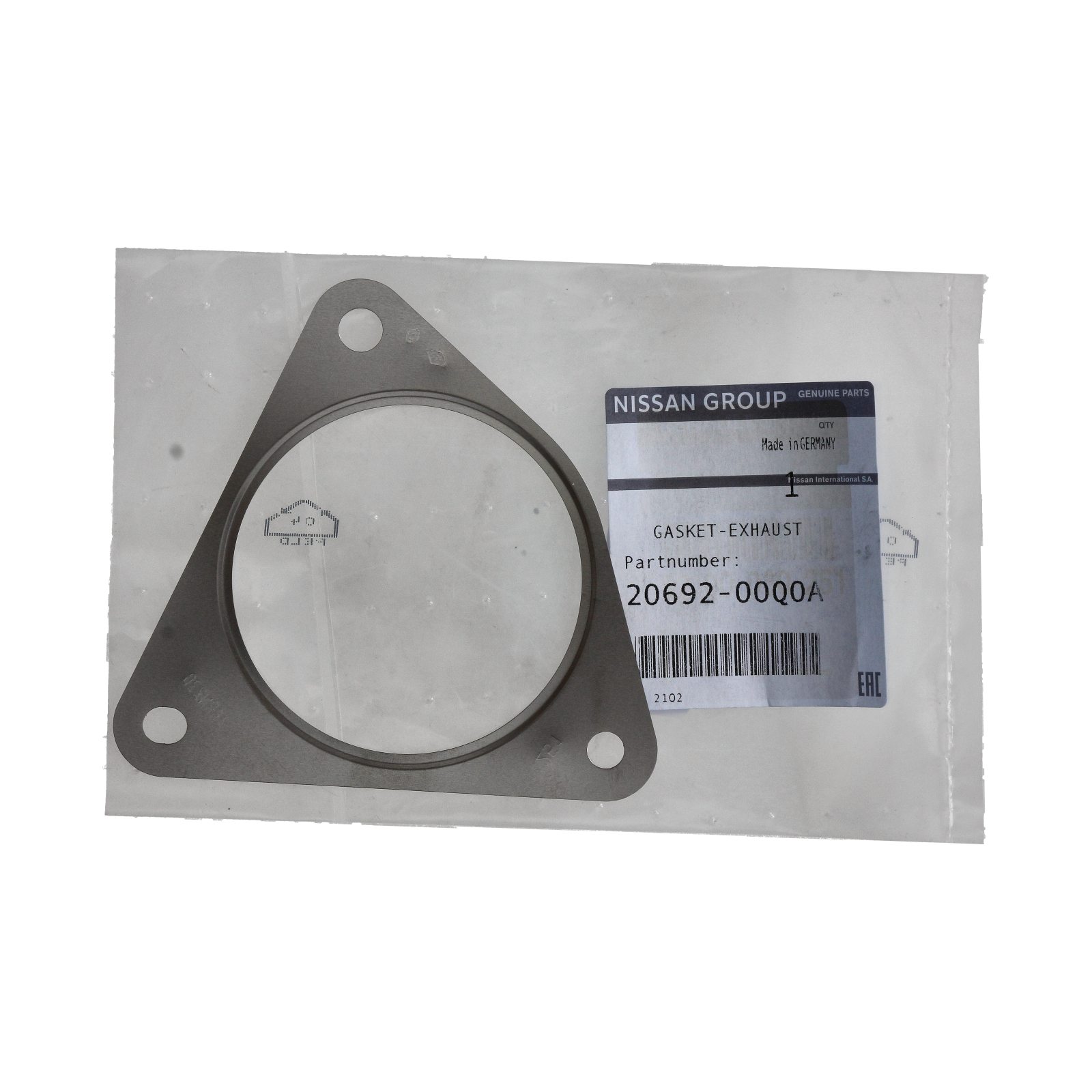 Dichtung Original Renault 2069200Q0A 8200030251 Nissan main product photo