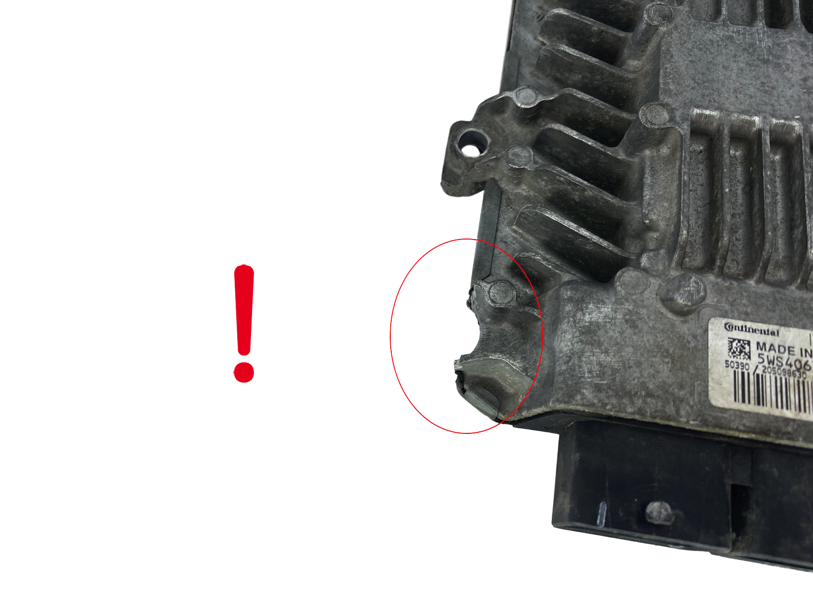 Steuergerät 7S61-12A650-FA 5WS40633A-T Ford Siemens 50837 main product photo