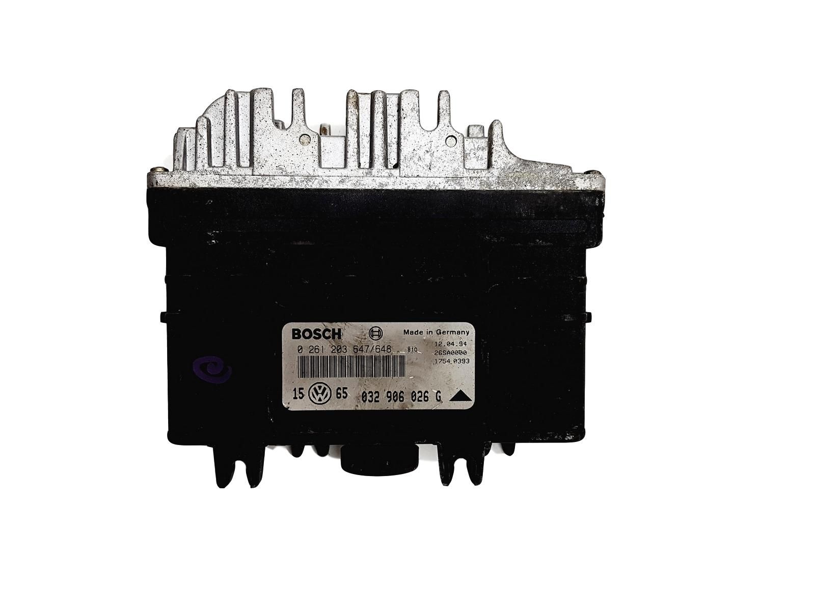 Steuergerät 0261203647 032906026G Volkswagen Bosch 11216 main product photo