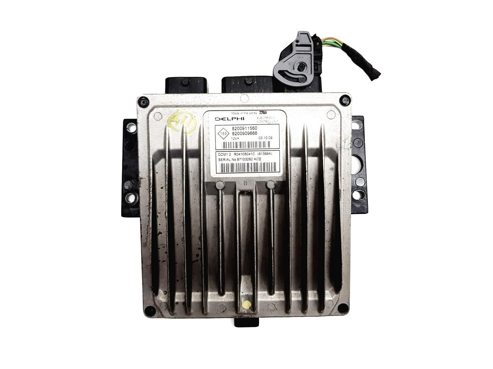 Steuergerät 8200911560 8200909666 R0410B041C Renault Delphi 4726 main product photo