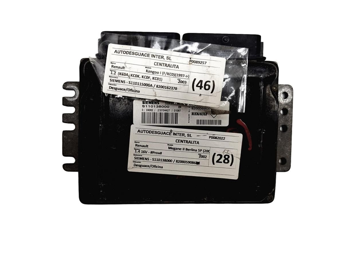 Steuergerät S110138000B 8200059086 8200044437 Renault Siemens 10466 main product photo