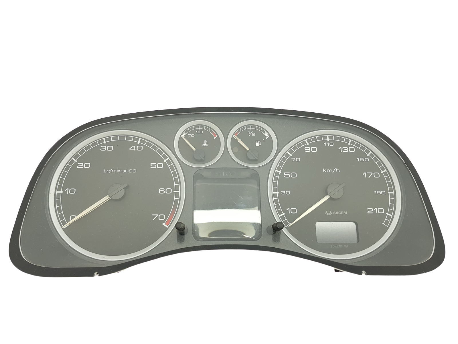 Tacho Kombiinstrument Peugeot 307 9645768480 E 01 25895 main product photo