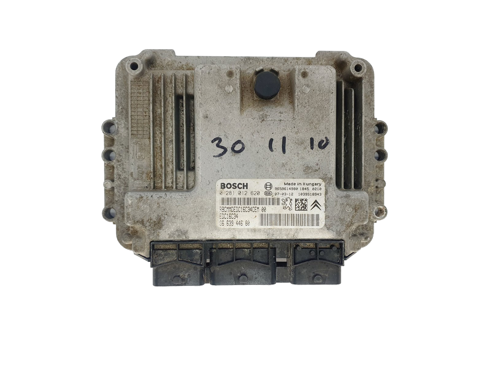 Steuergerät 0281012620 9663944680 9659614980 PSA Bosch 43227 main product photo