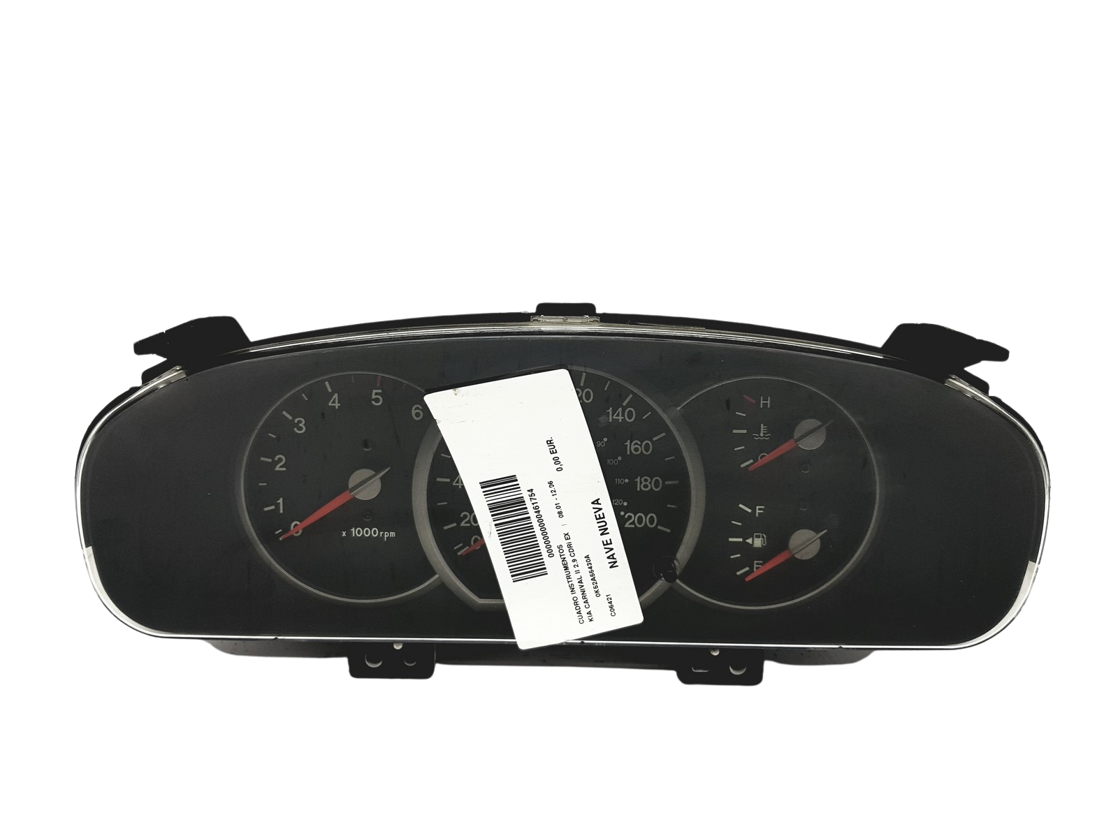 Tacho Kombiinstrument Kia Carnival 0K52A55430A 2003-64310K 58807 main product photo