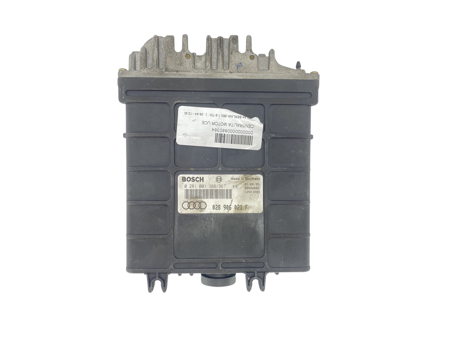 Steuergerät Audi 028906021F 0281001366/367 Bosch 60493 main product photo