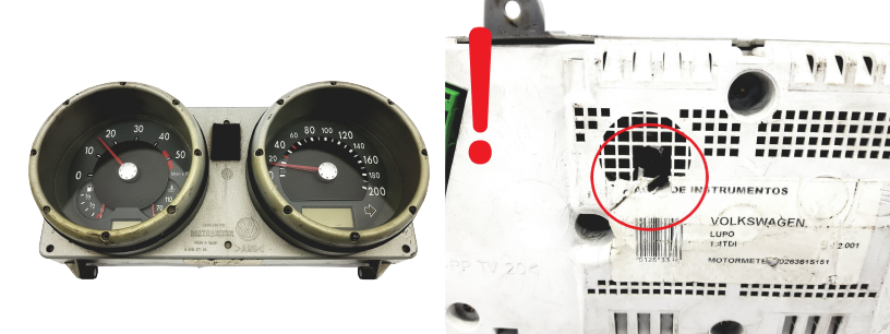 Tacho Kombiinstrument VW Lupo 6X0920801D 0263615151 47456 main product photo