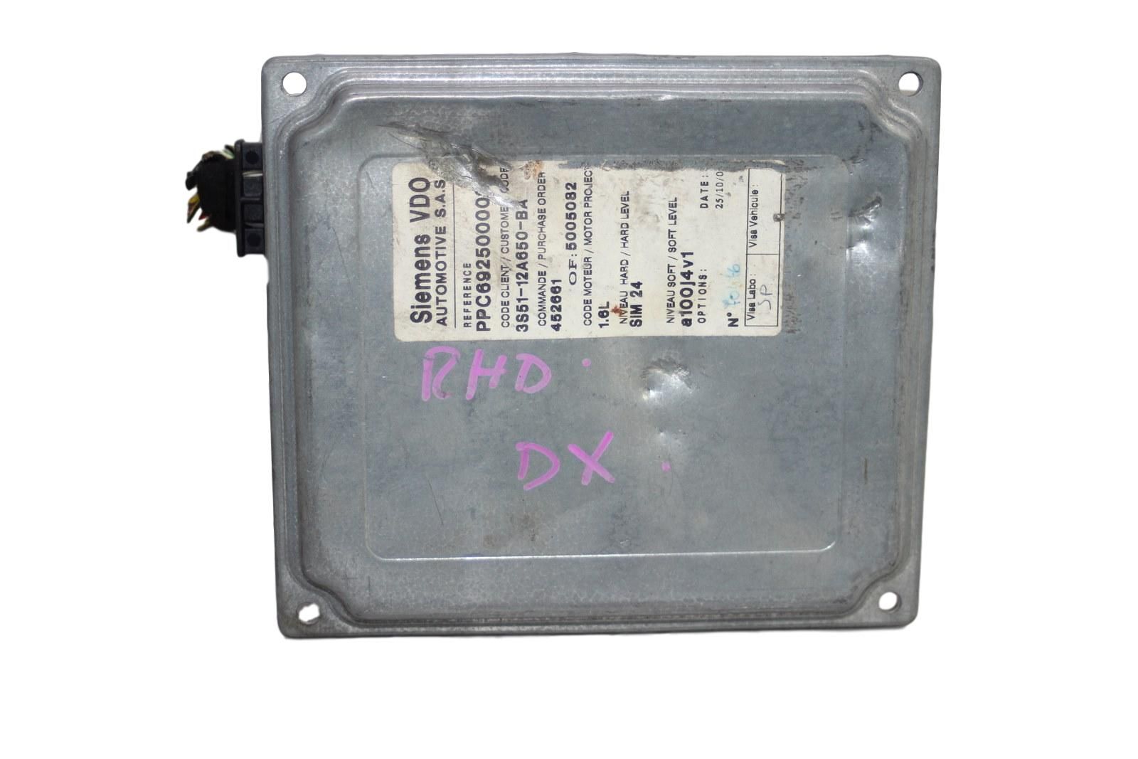 Motorsteuerung 3S51 12A650 BA PPC692500003 Ford 2275 main product photo