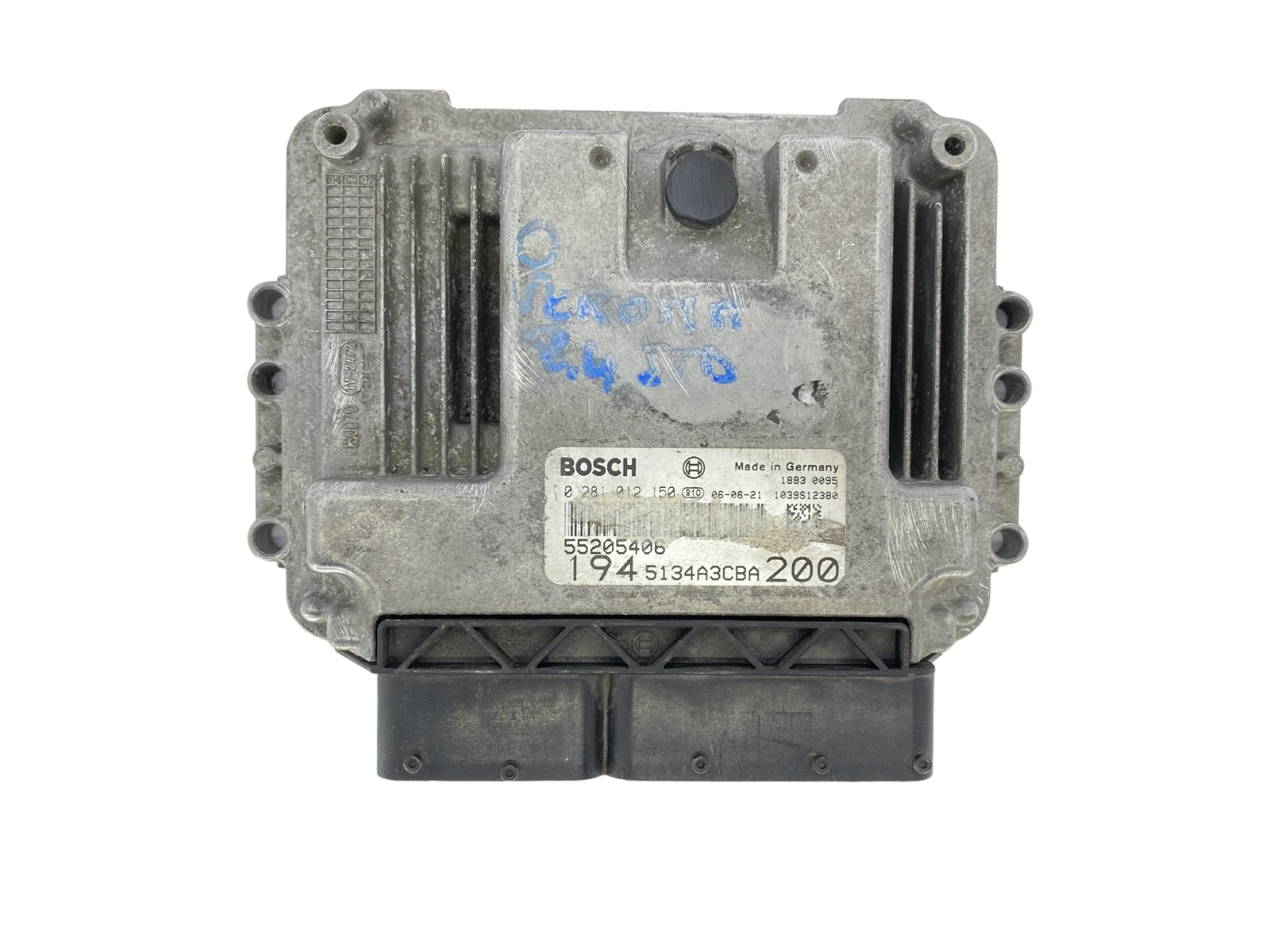 Steuergerät 55205406 0281012150 Fiat Bosch 54180 main product photo