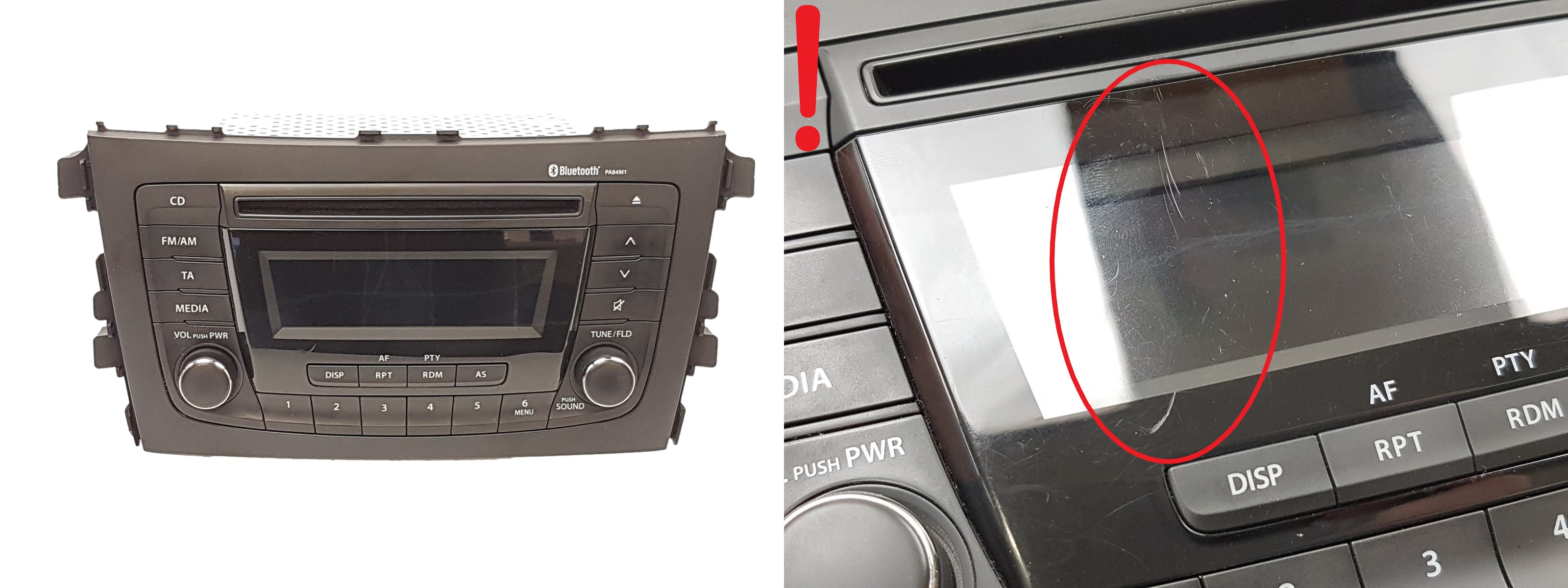 Cd-Radio BT Suzuki Celerio 39101-84M10 CQ-JZ93F2TT 76M0 main product photo