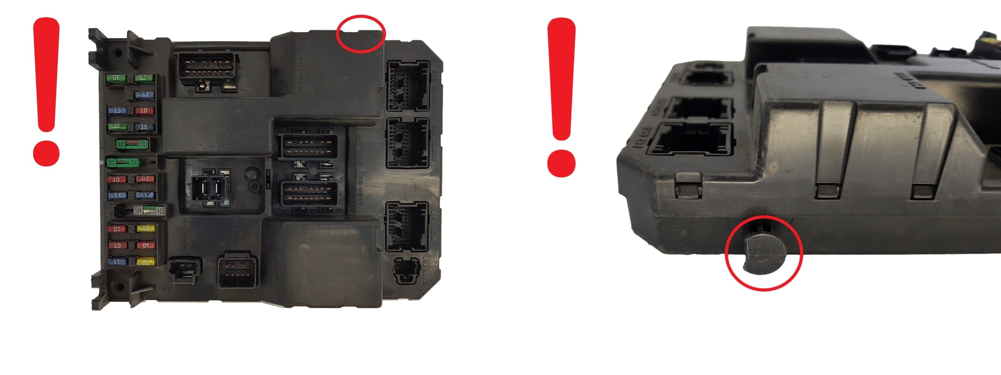 Steuergerät BSI J03-00 9651196880 9651197580 PSA Valeo 1469 main product photo