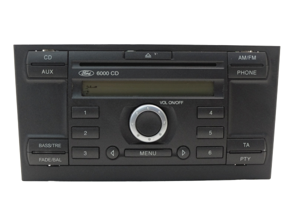 Cd-Radio Ford Mondeo 5S7T-18C815-AB 6000CD KEY CODE main product photo