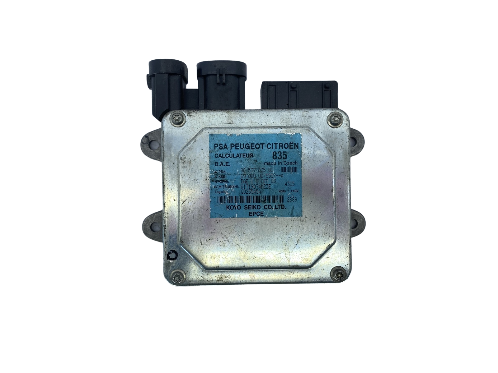 Steuergerät 9653783580 6900000555 Q1T19074M2ZE G025545A KOYO PSA 55059 main product photo