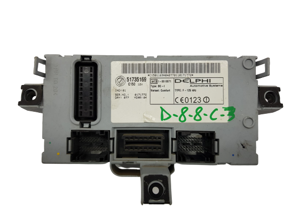 Steuergerät BSI Fiat 51735169 Delphi 22400 main product photo