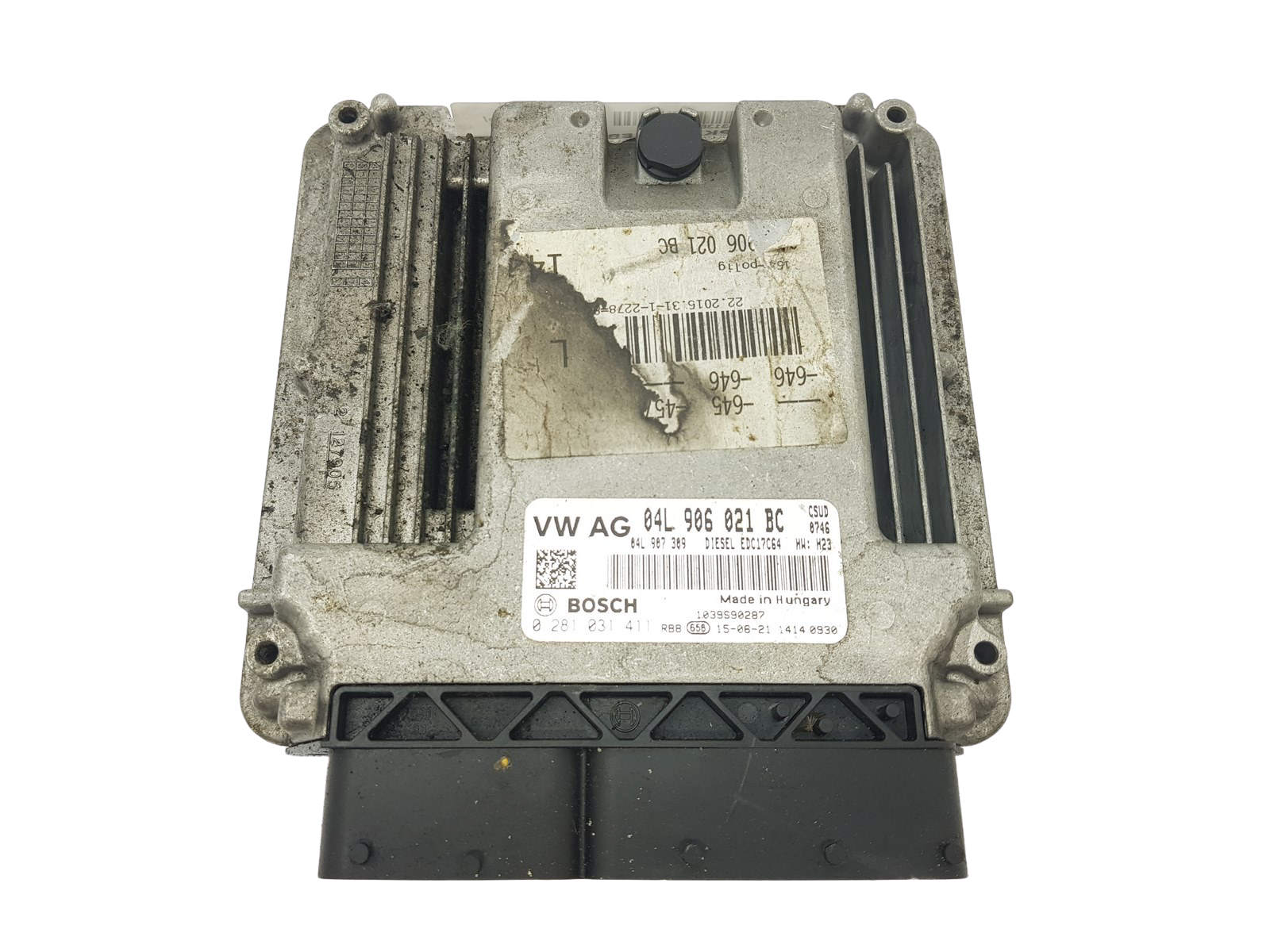 Steuergerät 04L906021BC 0281031411 VW Seat Audi Bosch main product photo