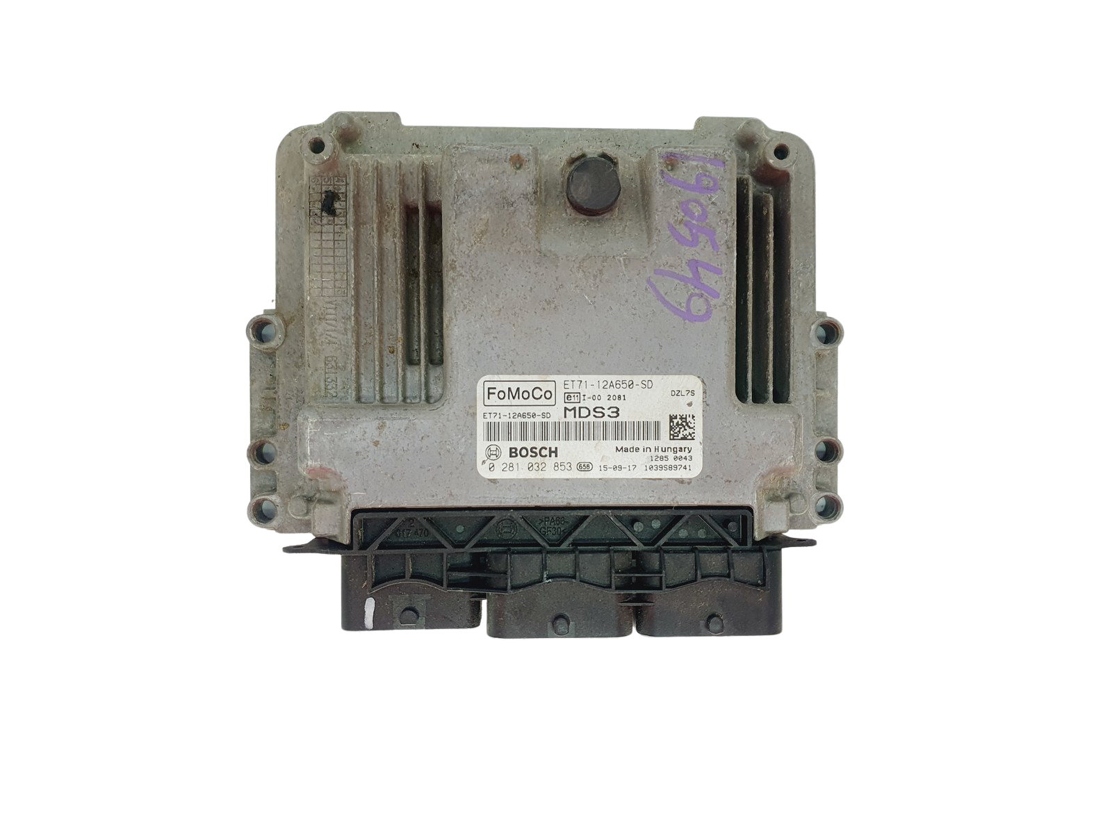 Steuergerät 0281032853 ET71-12A650-SD MDS3 Ford Bosch main product photo
