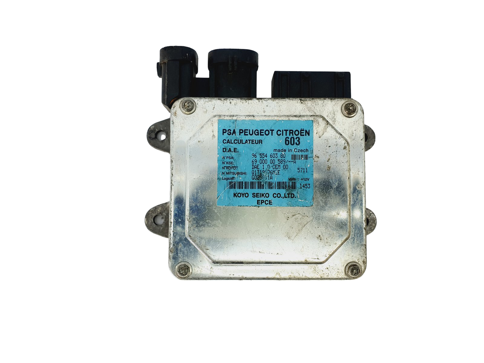 Steuergerät 9655460380 6900000589 PSA KOYO 38579 main product photo
