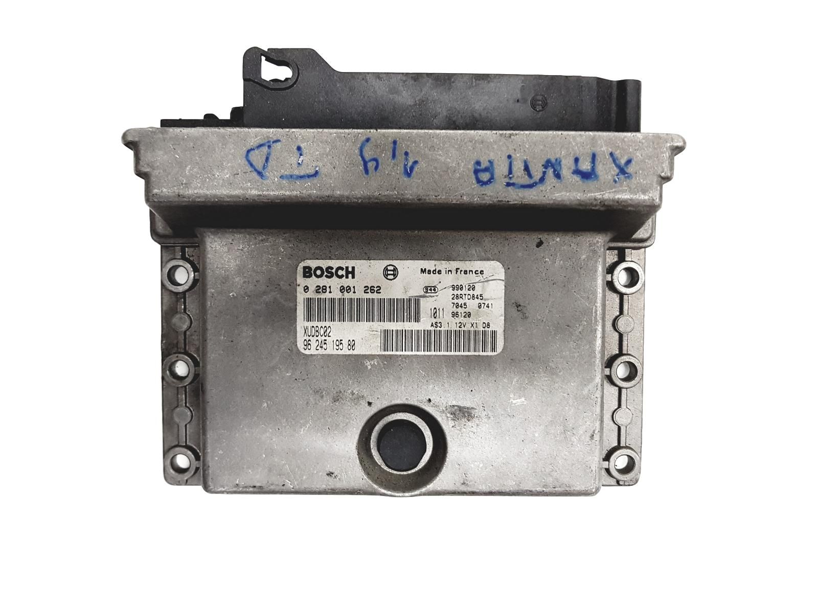 Steuergerät 0281001262 9624519580 XUDBC02 28RTD845 PSA Bosch 3424 main product photo