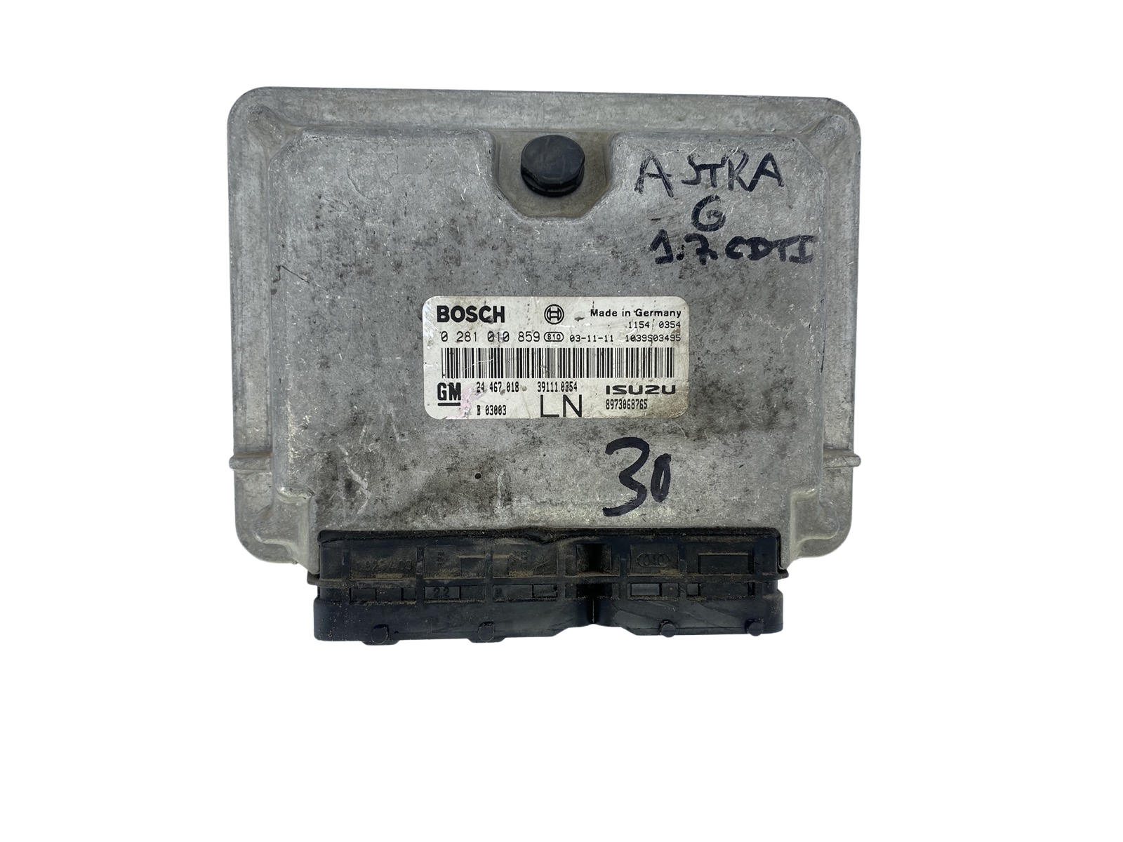 Steuergerät 24467018LN 0281010859 Opel Bosch 51821 main product photo