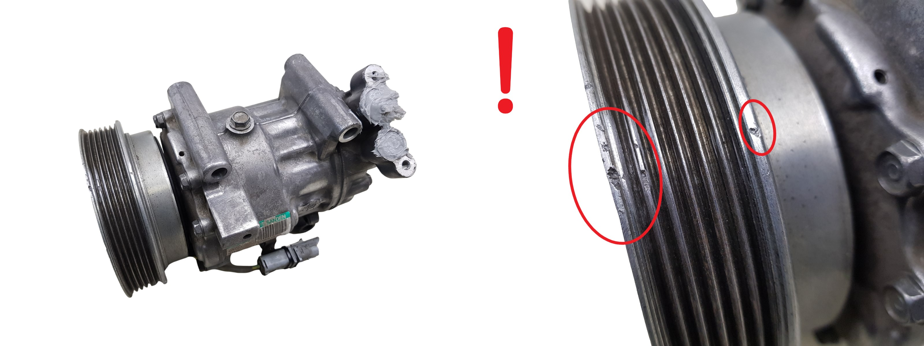 Klimakompressor 8200600122 SD6V12 1452 Sanden Renault 1080 main product photo