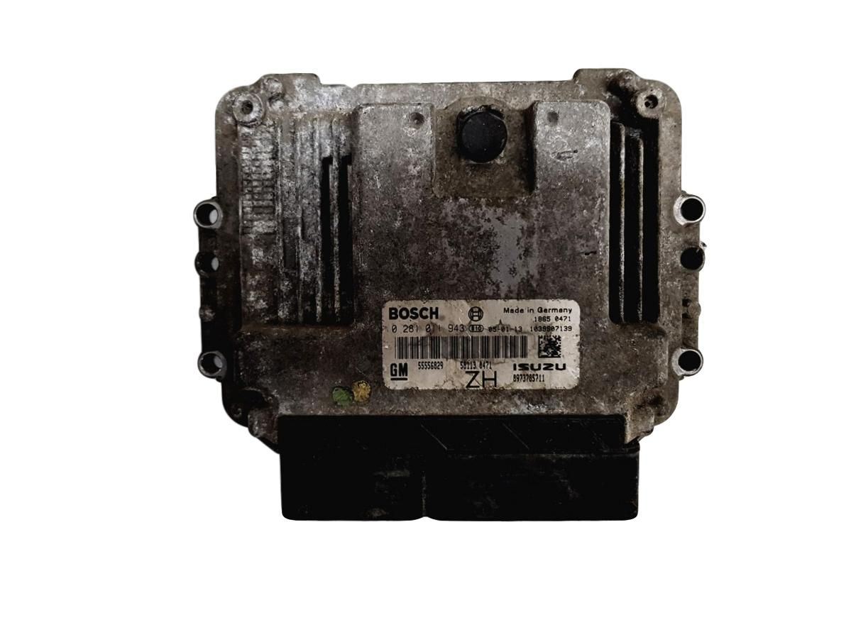 Steuergerät 0281011943 55556829 8973785711 Opel Bosch main product photo