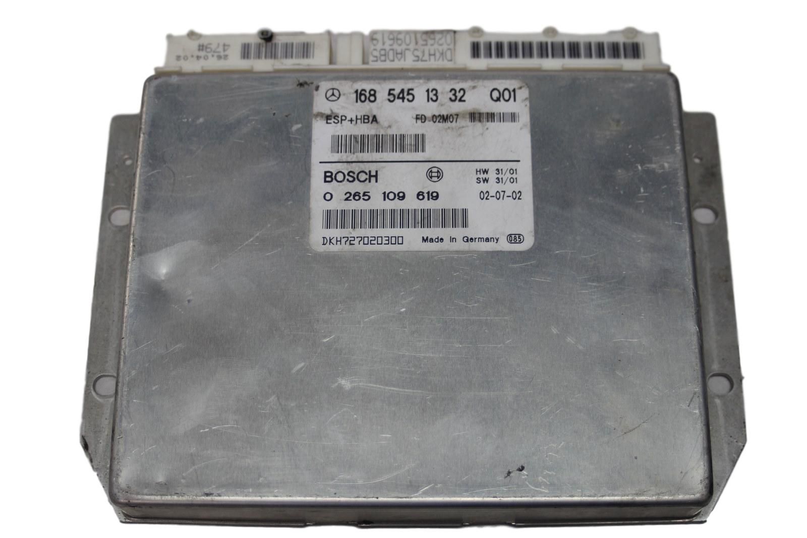 Steuergerät 1685451332Q01 0265109619 Mercedes main product photo