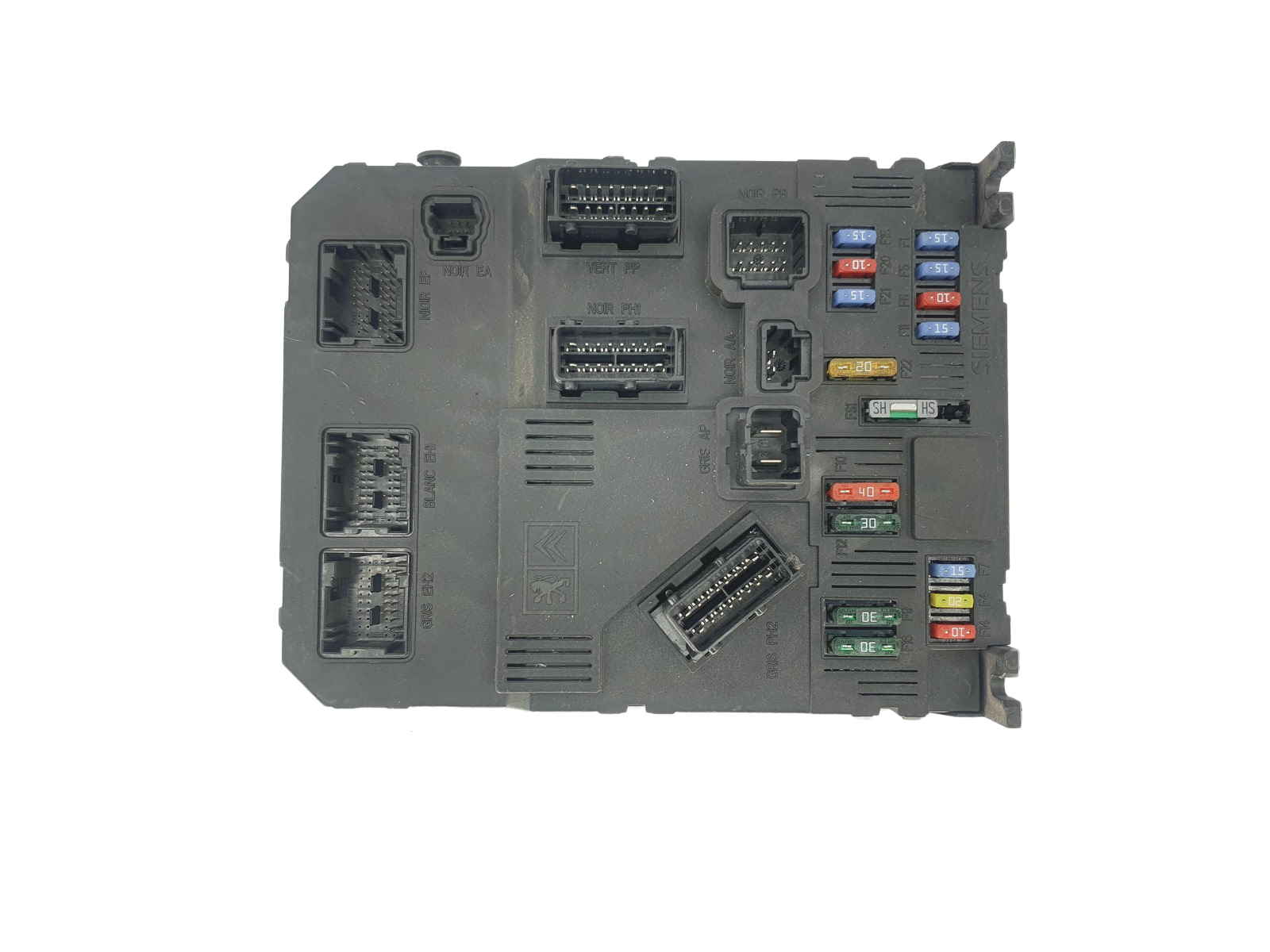 Steuergerät BSI E01-00 S118085320D 9652474680 PSA Siemens 40426 main product photo